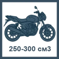 мотоциклы 250-300 см3 (птс)