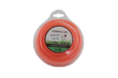 Леска триммерная (2,4*12м) TRIMMER LINE в блистере (квадрат прямой) (артикул 54183)
