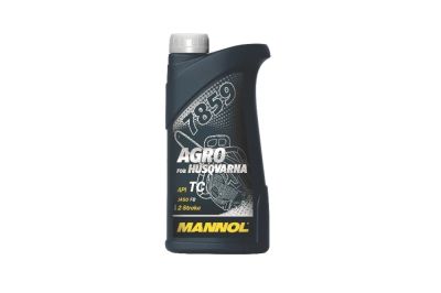 Масло 2T MANNOL AGRO for Husqvarna API TC JASO FB (1л) (синт.) СИНЕЕ 7859 МАРКИРОВКА (артикул 28884)