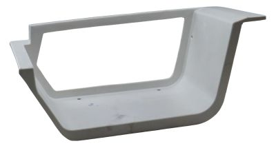 Корпус подножки нижней левой Тягач SHACMAN X3000 (DZ14251240051) (артикул 14281)