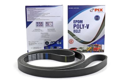 Ремень поликлиновый PIX Mitsubishi Lancer, Outlander, Citroen C-Crosser, Peugeot 4007 (6PK2563) (артикул 68788)