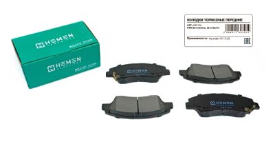 Колодки торм. перед. Hyundai i10 13-20 (HBP156) (артикул 11603)
