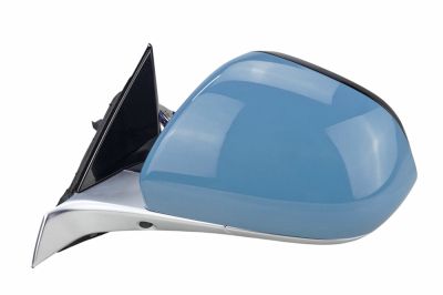 Зеркало левое, 17 контактов, 2 камеры L8, голубой, tech blue (X0282150022EB05) (артикул 82884)
