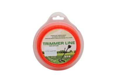 Леска триммерная (2,4*25м) TRIMMER LINE в блистере (квадрат витой) (артикул 36088)