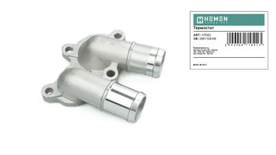 Корпус термостата Hyundai Accent 99-, Elantra 00-, Getz 02-, Kia Cerato 04-, Rio 05- (HT023) (артикул 06718)