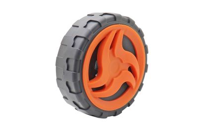 Колесо переднее с крышкой для газонокосилки эл. CARVER LME-1032/1437/1840 (артикул 47422)