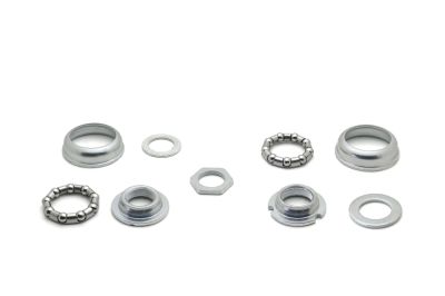 Детали каретки BMX ( American type 51,5mm 9 частей ХРОМ) B889(компл) (артикул 67195)