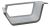 Корпус подножки нижней правой Тягач SHACMAN X3000 (DZ14251240052) (артикул 14282)