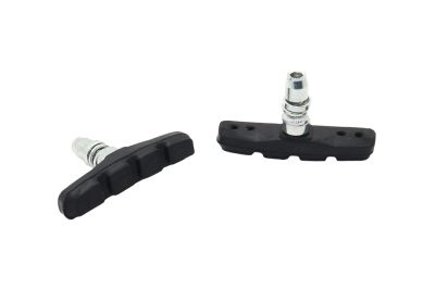 колодки тормозные вело v-brake резьбовые l=70мм (d-70) ebs (пара)