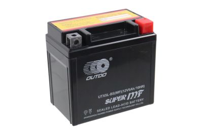 Аккумулятор 12В 5Ач OUTDO (113*70*107мм) UTX5L-BS(MF) (аналогCT1205) (кислотный, герметичный) (обр.полярн) (артикул 53525)