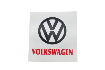 наклейка логотипа "volkswagen" (12х12)