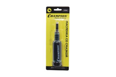 Масленка пластиковая Premium со смазкой CHAMPION (С1104) (шприц для смазки) (артикул 27557)