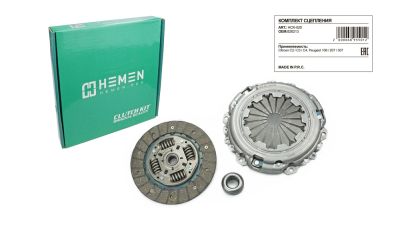 Комплект сцепления с выжимным подшипником Citroen C2, C3, C4, Peugeot 106, 207, 307 (HCK020) (артикул 68955)