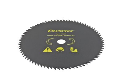 Нож мет. 255мм 80z CHAMPION (80/255/25.4) с остроуг.зубцами (SRM-330ES/SRM-350ES,4605) (C5113) (артикул 26408)