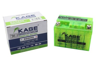 Аккумулятор 12В 4Ач KAGE POWERSPORT СТ1204 (113*69*85мм) YTX4L-BS NANO GEL (артикул 83089)