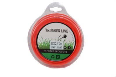 Леска триммерная (2,4*12м) TRIMMER LINE в блистере (круглая) (артикул 12650)