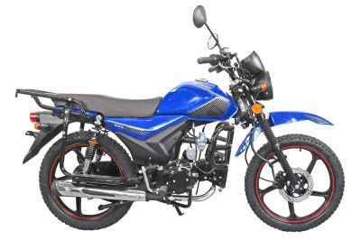мопед alpha andes offroad (тюнинг) синий