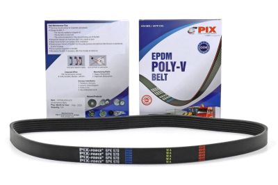 Ремень поликлиновый PIX Toyota Yaris, Corolla, Auris (6PK970) (артикул 68729)