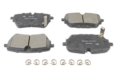 Колодки тормозные задние L8, L9 (X0190000282) (артикул 85391)