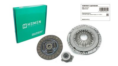 Комплект сцепления с выжимным подшипником Chevrolet Lacetti, Daewoo Nubira 1.4-1.6 05- (HCK021) (артикул 68956)