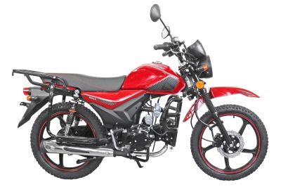 мопед alpha andes offroad (тюнинг) красный