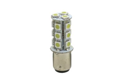 лампа 12 в ba15d, 18 светодиодов 5050smd, белая