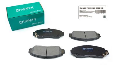 Колодки торм. перед. Honda Civic VIII 06-, FR-V 05- (HBP100) (артикул 11416)