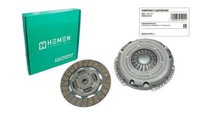Комплект сцепления без выжимного подшипника Ford Focus II, Mondeo IV, C-Max 07-, Volvo S40, C30, V50 (HCK017) (артикул 68952)
