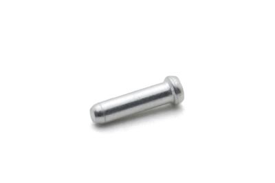 наконечник жилы троса переключения "shimano", алюминий(за 1шт) (y62098035)(d=1.2мм)