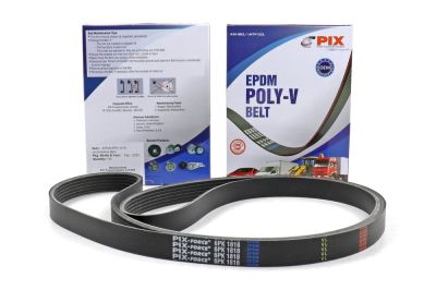 Ремень поликлиновый PIX Ford Escort, Fiesta, Scorpio, Sierra, Mondeo II, Renault Logan (6PK1818) (артикул 68769)