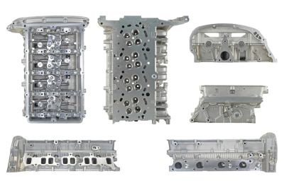 Головка блока цилиндров Ford Transit 2.4TDI DOHC 16V JXFA 06->(HD44167) (артикул 43176)