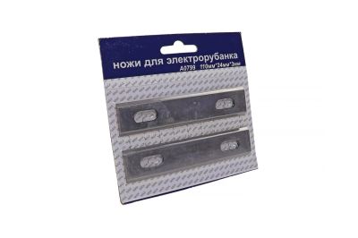 Ножи для рубанка 110*24*3 (HSS) (Rebir/Baikal) (010218 D1) (артикул 32445)