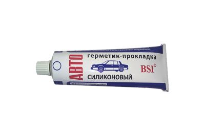 герметик-прокладка автомобильный (силиконовый,белый) (180гр.) (завод, россия)