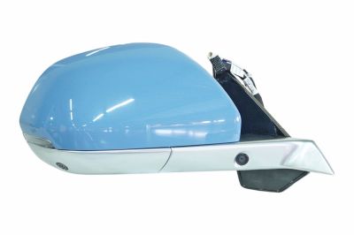 Зеркало правое, 15 контактов, 2 камеры L7, голубой, tech blue ОРИГИНАЛ (X0382020012EB05) (артикул 82883)