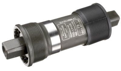 каретка shimano bb-un26 под квадрат, вал 110мм, база 73мм