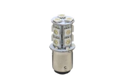 лампа 12 в ba15d, 13 светодиодов 5050smd, красная