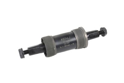 каретка kenli mtb bc 1.37"x24t, 68/127 мм kl-08a (стальные чашки, стальной корпус)