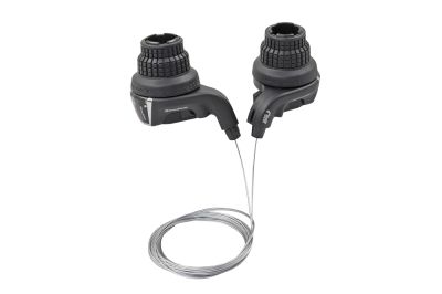 Ревошифтер 3ск+7ск.(аналог Shimano RS35)(комплект с тросами без оплетки) (артикул 57467)