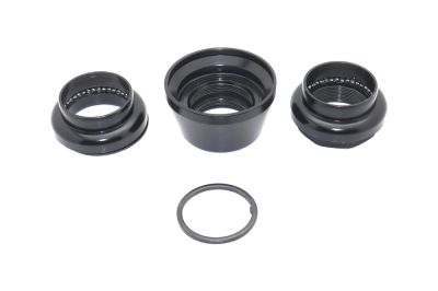детали рулевой колонки резьбовая 1-1/8" (25,4/34/30 мм, общ.h=39,3 мм черн) fp-h803a(компл)