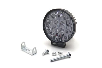 Фара светодиодная 42W 14 диодов SMD, 55мм круг. мет. корпус, дальний свет (Spot) (артикул 68424)