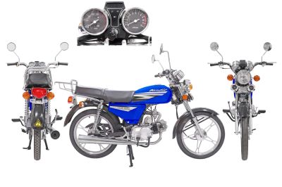 мопед kt50 alpha classic (тюнинг) синий