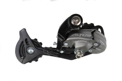 переключатель задний "shimano altus m370" sgs 9 ск (болт)