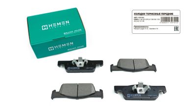 Колодки торм. перед. Renault Logan II 12-, Sandero 14- (HBP084) (артикул 11397)
