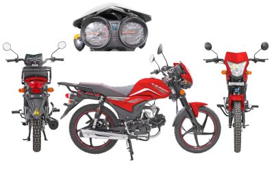 Мопед Alpha SX Max (Форсир.) КРАСНЫЙ (артикул 64014)