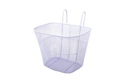 корзина передняя 20" (крепл. на крюках, 27х22х21см)белая