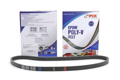 Ремень поликлиновый PIX Hyundai Accent I-III, Elantra III, Kia Cerato I, Rio I-II, Nissan (4PK850) (артикул 68701)