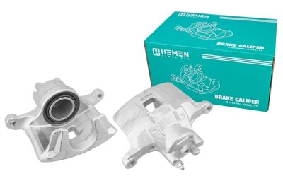 Суппорт тормозной передний левый Mitsubishi Lancer X 07-, Galant 00-, Outlander 03- (HBCFL015) (артикул 78882)