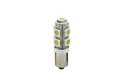 лампа 12 в ba9s, 9 светодиодов 5050smd, белая
