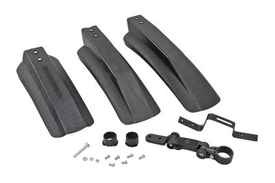 крылья 20''-26'' для fat bike (пластик) (компл.) (щитки) (63 см переднее+35 см заднее)