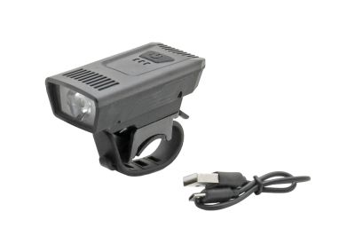 фара вело передняя встроенный аккумулятор + usb зарядка (yс-1803)(1led)